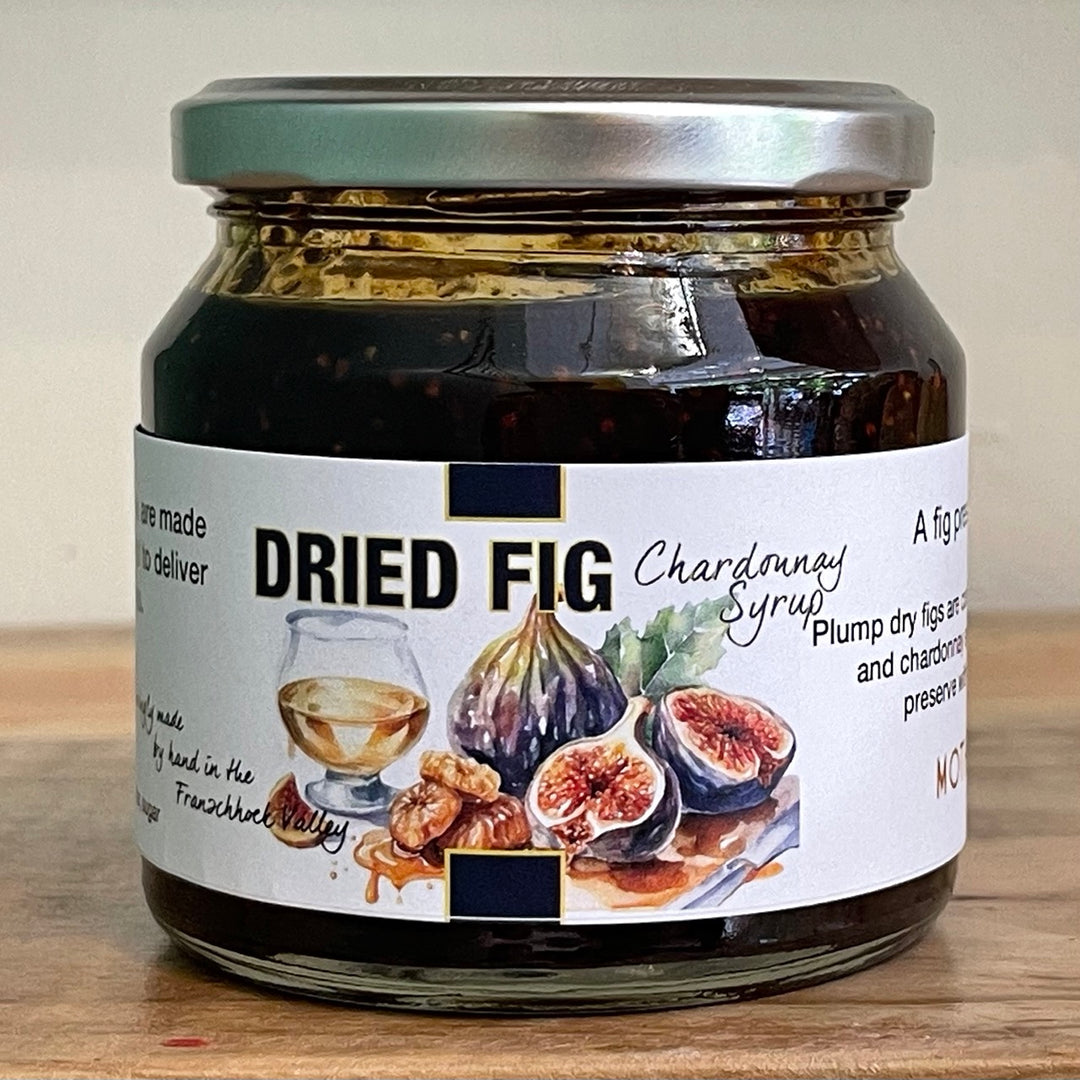 Dried Fig & Chardonnay Syrup